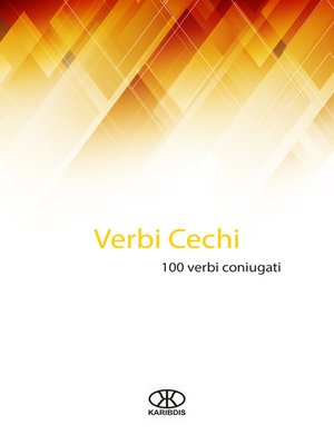 cover image of Verbi cechi (100 verbi coniugati)